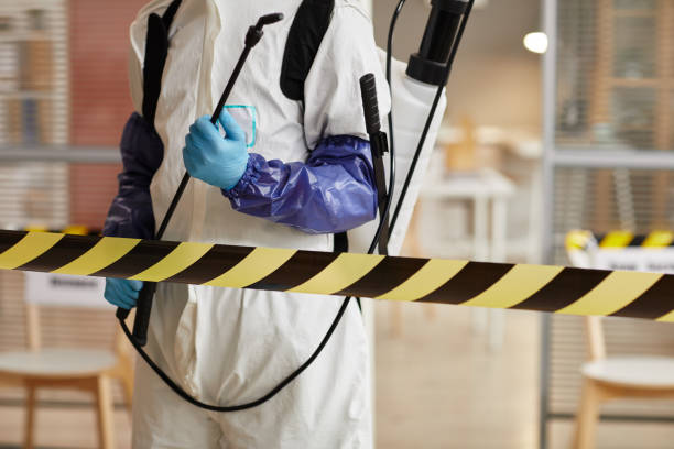 Professional Biohazard Cleanup technician working in Ogden, UT